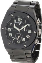 Swiss Legend 10028-BKBSA Throttle Chronograph Black Textured Dial