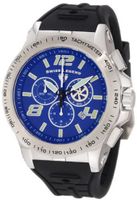 Swiss Legend 10040-03 Sprint Racer Stainless Steel and Silicone Blue Dial