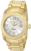 Swiss Legend 10059-YG-02S Commander Silver Textured Dial Stainless Steel