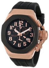 Swiss Legend 10542-RG-01-BB Trimix Diver Chronograph Black Dial Black Silicone