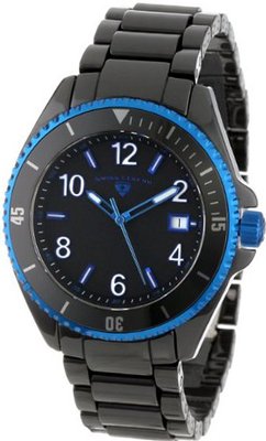 Swiss Legend 11528-BKBBLA Luminar Black Dial Black Ceramic