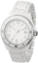 Swiss Legend 11528-WWWA Luminar White Dial White High-Tech Ceramic