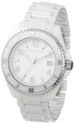 Swiss Legend 11528-WWWA Luminar White Dial White High-Tech Ceramic