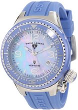 Swiss Legend 11844-BLBLSA Neptune Blue Mother-Of-Pearl Dial