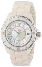 Swiss Legend 20050-BGWSR Karamica Collection Beige High Tech Ceramic