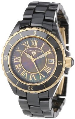 Swiss Legend 20050-BKBGR Karamica Collection Ceramic