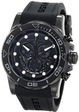 Swiss Legend 21368-BB-01 Avalanche Analog Display Swiss Quartz Black