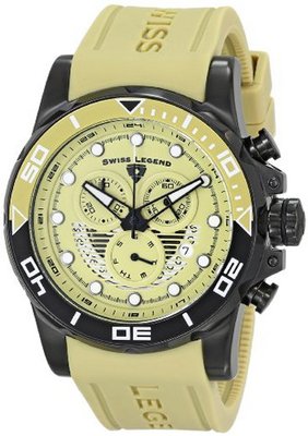 Swiss Legend 21368-BB-016 Avalanche Analog Display Swiss Quartz Green