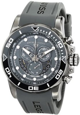 Swiss Legend 21368-GM-014 Avalanche Analog Display Swiss Quartz Grey