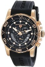 Swiss Legend 21368-RG-01 Avalanche Analog Display Swiss Quartz Black