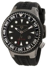 Swiss Legend 21848D-GM-01-NB Neptune Black Dial Black Silicone