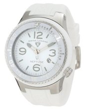 Swiss Legend 21848P-02-WB Neptune White Dial White Silicone