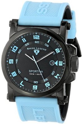 Swiss Legend 40030-BB-01-BBLAS Sportiva Analog Display Swiss Quartz Blue