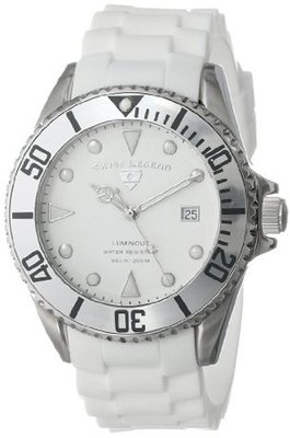Swiss Legend SL-21344-02 Luminous Analog Display Swiss Quartz White