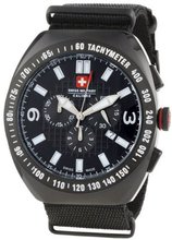 Swiss Military Calibre 06-4C2-13-007T Commando Black IP Tachymeter Chronograph Date