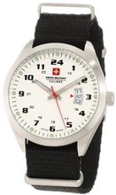 Swiss Military Calibre 06-4T1-04-001T Trooper Stainless Steel Second Hand Date Black Canvas