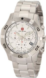 Swiss Military Calibre 06-5I3-04-001 Immersion Chronograph White Dial Steel Bracelet