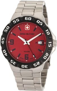 Swiss Military Calibre 06-5R1-04-004 Racer Red Dial Steel Bracelet