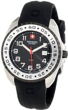 Swiss Military Calibre 06-6S1-04-007 Sealander Black Rotating Stainless Steel Bezel Rubber