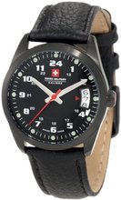 Swiss Military Calibre 06-6T1-13-007 Trooper Black IP Black Dial 24-Hour Date