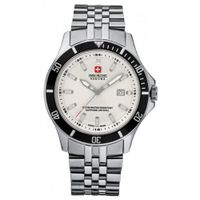 Swiss Military Hanowa Flagship 06-5161-7-04-001-07 Silver Stainless-Steel Swiss Quartz with White Dial