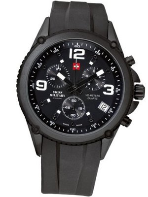 Mans Swiss Military 20078BPL-1RUB