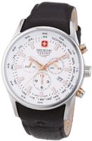 Swiss Military 6-4156.04.001.09 Navalus Chrono Brown Leather Strap