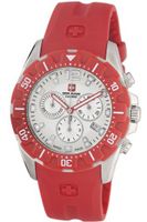 Swiss Military Calibre Marine Chronograph Red Rubber 06-4M2-04-001.4