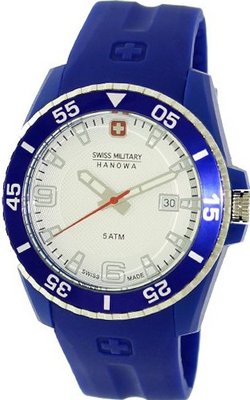 Swiss Military Hanowa Ranger 06-4200-23-001-03 Blue Plastic Quartz with White Dial