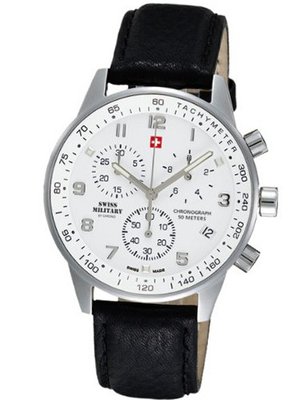 Swiss Military Herren-Armbanduhr, Chronograph, 20042ST-2L