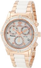 Swiss Precimax SP12078 Desire Elite Ceramic Diamond Mother-Of-Pearl Dial