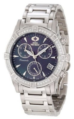 Swiss Precimax SP12079 Desire Elite Diamond Mother-Of-Pearl Dial