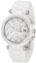 Swiss Precimax SP12122 Avant Ceramic SL Mother-Of-Pearl Dial White Ceramic Band
