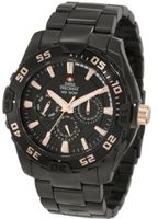 Swiss Precimax SP12145 Formula-7 XT Black Dial with Black Stainless Steel Band