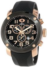 Swiss Precimax SP13008 Marauder Pro Sport Black Dial with Black Rubber Band
