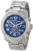 Swiss Precimax SP13011 Marauder Pro Blue Dial with Silver Stainless Steel Band
