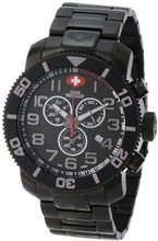 Swiss Precimax SP13033 Verto Pro Black Dial with Black Stainless Steel Band