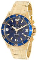 Swiss Precimax SP13064 Tarsis Pro Blue Dial Gold Stainless-Steel Band