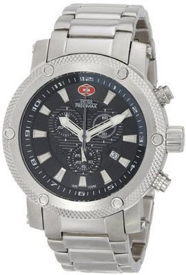 Swiss Precimax SP13083 Volt Pro Analog Display Swiss Quartz Silver