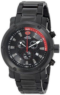 Swiss Precimax SP13084 Volt Pro Analog Display Swiss Quartz Black