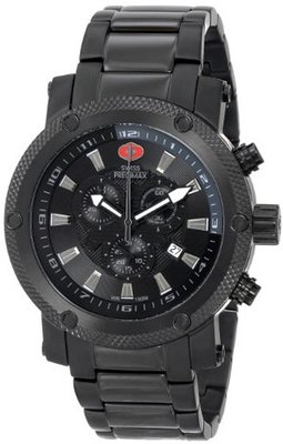 Swiss Precimax SP13086 Volt Pro Analog Display Swiss Quartz Black