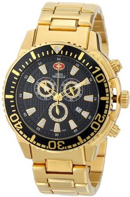 Swiss Precimax SP13100 Pulse Pro Analog Display Swiss Quartz Gold