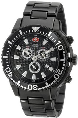 Swiss Precimax SP13105 Pulse Pro Analog Display Swiss Quartz Black