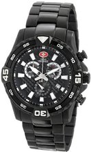 Swiss Precimax SP13107 Falcon Pro Analog Display Swiss Quartz Black