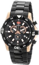 Swiss Precimax SP13108 Falcon Pro Analog Display Swiss Quartz Black