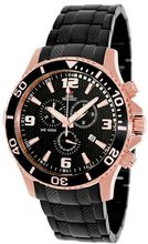 Swiss Precimax SP13230 Tarsis Pro Black Dial Black Stainless-Steel Band