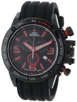 Swiss Precimax SP13236 Forge Pro Sport Black Dial with Black Silicone Band