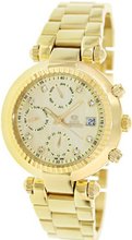 Swiss Precimax SP13321 Avant Diamond Elite Analog Display Swiss Quartz Gold