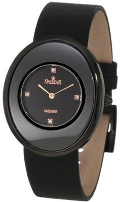 Swistar 214-216L Swiss Quartz Scratch Resistant Ceramic and Stainless Steel Dress