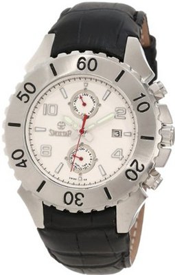 Swistar 3218-5M Swiss Quartz Stainless Steel Multifunction Dress